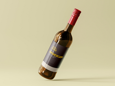 Wine Bottle Label Mockup bottle free mockup glass label mock up mockup psd mockup wine