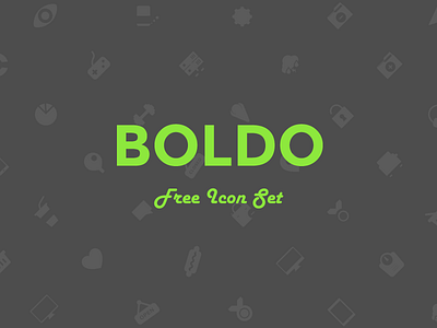 Freebie - Boldo,Free Icon Set boldo collection design free freebie glyph icon icons psd set symbol vector