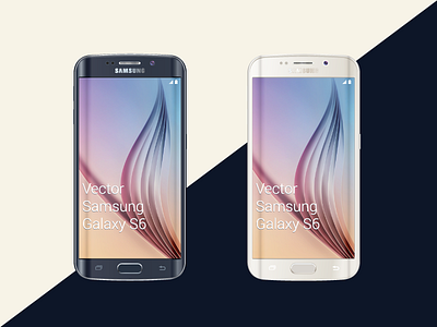 Freebie - Samsung Galaxy S6 Mockup ai edge free freebie galaxy mockup modern phone psd s6 samsung vector