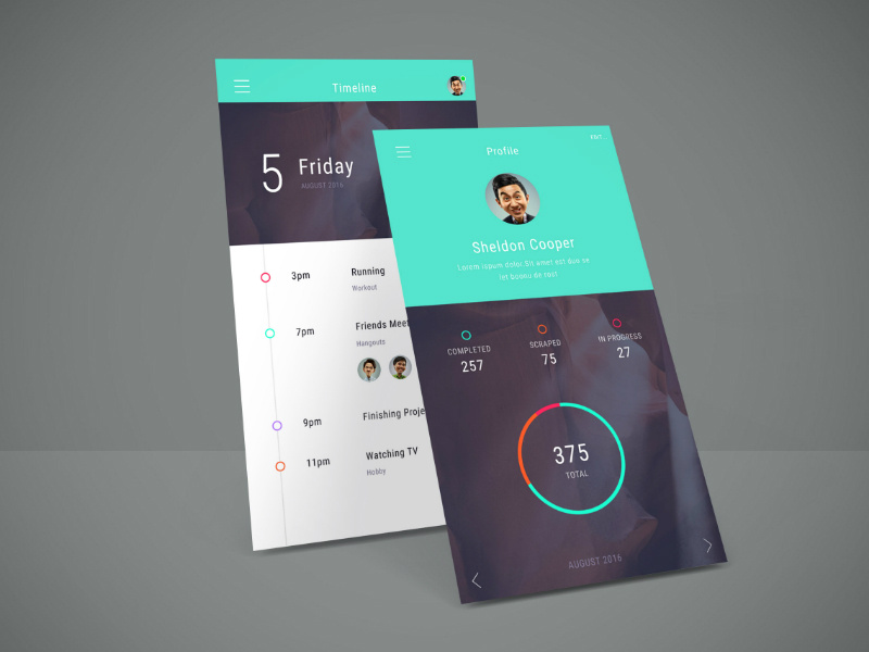 Download App Screen Showcase Mockup by GraphBerry on Dribbble