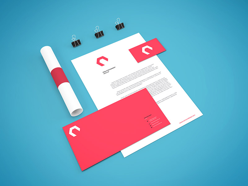 Download Branding Stationery Mockup by GraphBerry on Dribbble