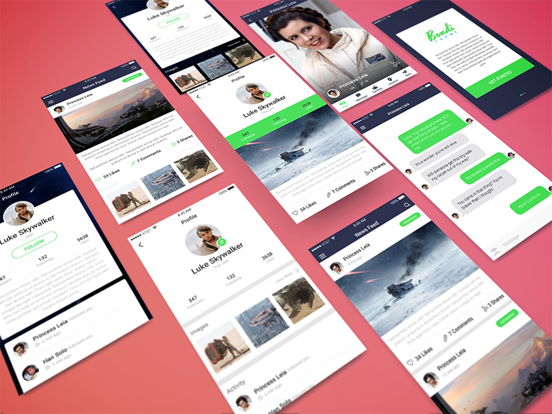Download Perspective App PSD Showcase Mockup by GraphBerry on Dribbble