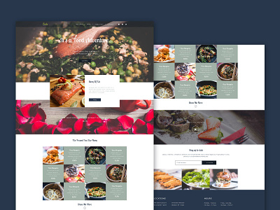 Foody - PSD Web Template For Food Business