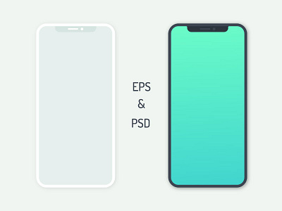 Free Flat iPhone X Vector apple eps flat free freebie iphone psd vector x