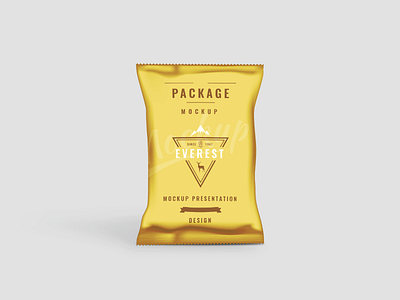 Chips Bag PSD Mockup chips bag free free download mockup package packaging mockup psd smart object