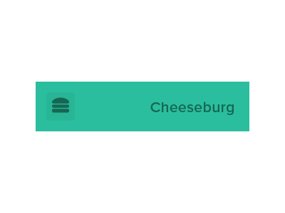 Bleeding Edge Cheeseburger Navigation Concept