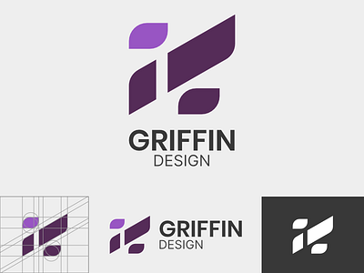 "Griffin Design" Logo branding design flat icon identity illustrator logo logodesign logoinspiration vector