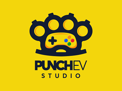 Punchev Studio logo redesign graphicdesign illustration logo logodesign punchev rebranding studio uidesign uiux uxdesign