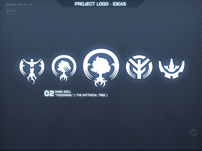 Project Yggdrasil - Logo game games illustration interface logo logodesign punchev studiopunchev ui ux