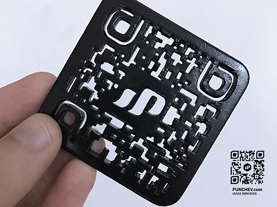 3D QR Business Card