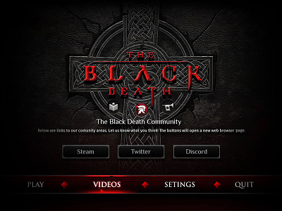 The Black Death -UI Design