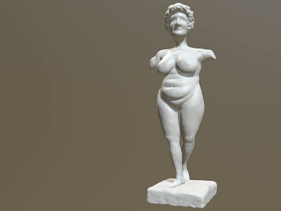 Body positive Venus 3d 3d art blender3d modeling sculpting