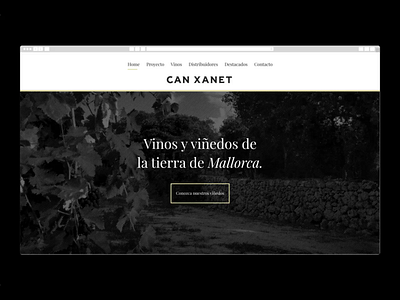 Can Xanet Website Intro animation app design art direction design luigi bosca luxury luxury brand ui ui ux design ux ux designer vineyard vineyards vino web design web designer wine wine app wine website