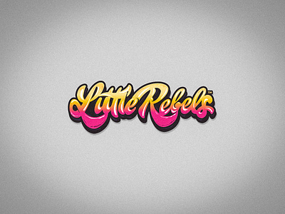 Little Rebels Lettering Logo
