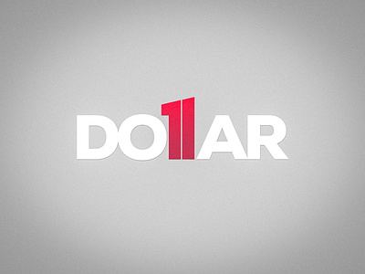 Dollar1 Logo art direction branding design dollar dollar1 ecommerce logo logo design logo inspiration logos logotype logotype design logotype designer vector