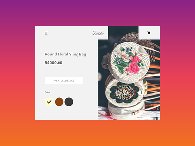 Single Product | Daily UI 12