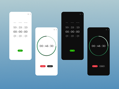 Countdown Timer | Daily UI 14 android daily ui daily ui 14 figma ios mobile ui uidesign uiux