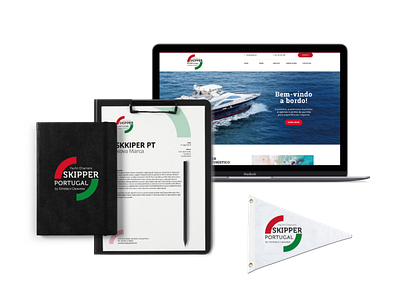 Skipper Portugal Brand branding logodesign website