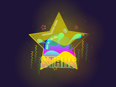 Colorful Star Illustration