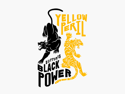 Yellow Peril Supports Black Power black black lives matter blm george floyd peril politics power protests social reform supports yellow