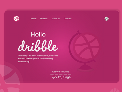 Hello Dribbble