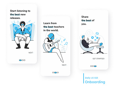 Daily UI - Onboarding