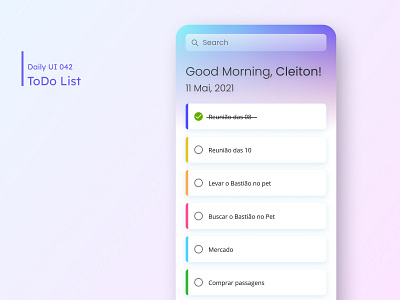 Daily UI - ToDo List