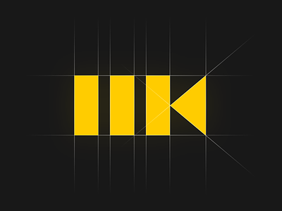Hossam Kamel "HK" - Personal brand identity branding golden ratio graphic design hk icon illustration logo website
