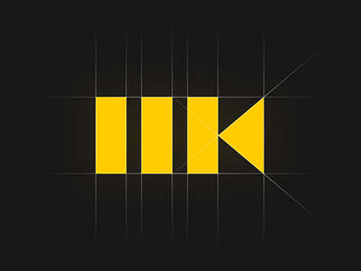 Hossam Kamel "HK" - Personal brand identity branding golden ratio graphic design hk icon illustration logo website