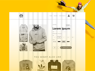 Design-Kaf Website Ui/UX Guides branding cloths ecommerce graphic design ui ux wear website