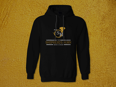 TSH hoodie band branding design hoodie horn jacket logo music shirt t shirt typography