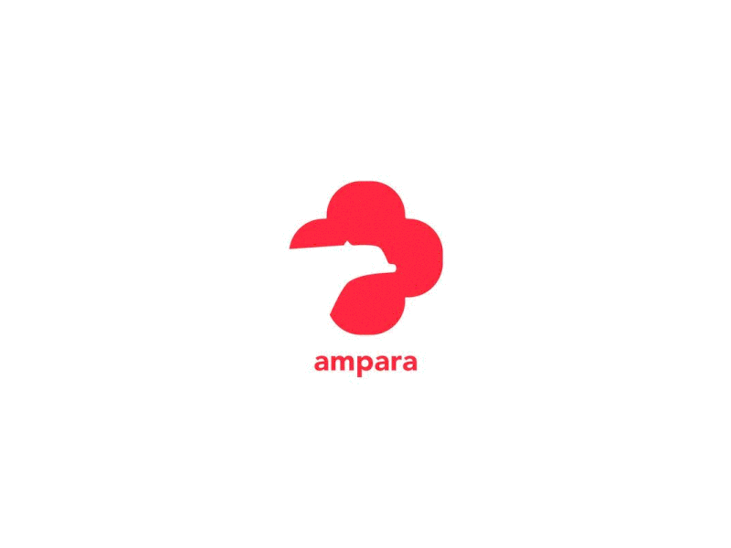 Ampara branding ampara branding design flat icon illustration just for fun logo scratch test typography vector