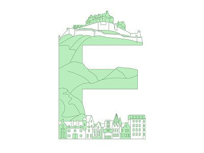 E (36 Days of Type) branding design flat icon identity illustration lettering minimal typography vector