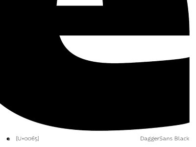 DaggerSans curves