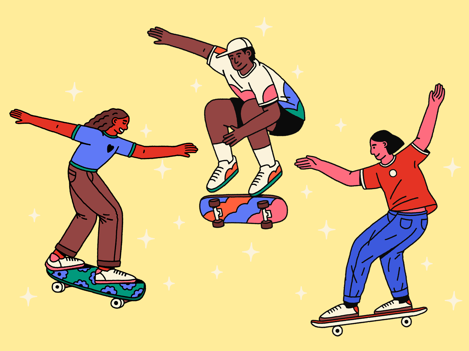 TOKIO 2020 SKATEBOARDING by Hola Sobre on Dribbble