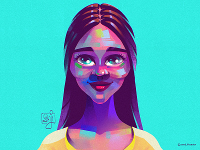 Portrait Sketch character design girl illustration illustrator portrait portrait illustration procreate woman