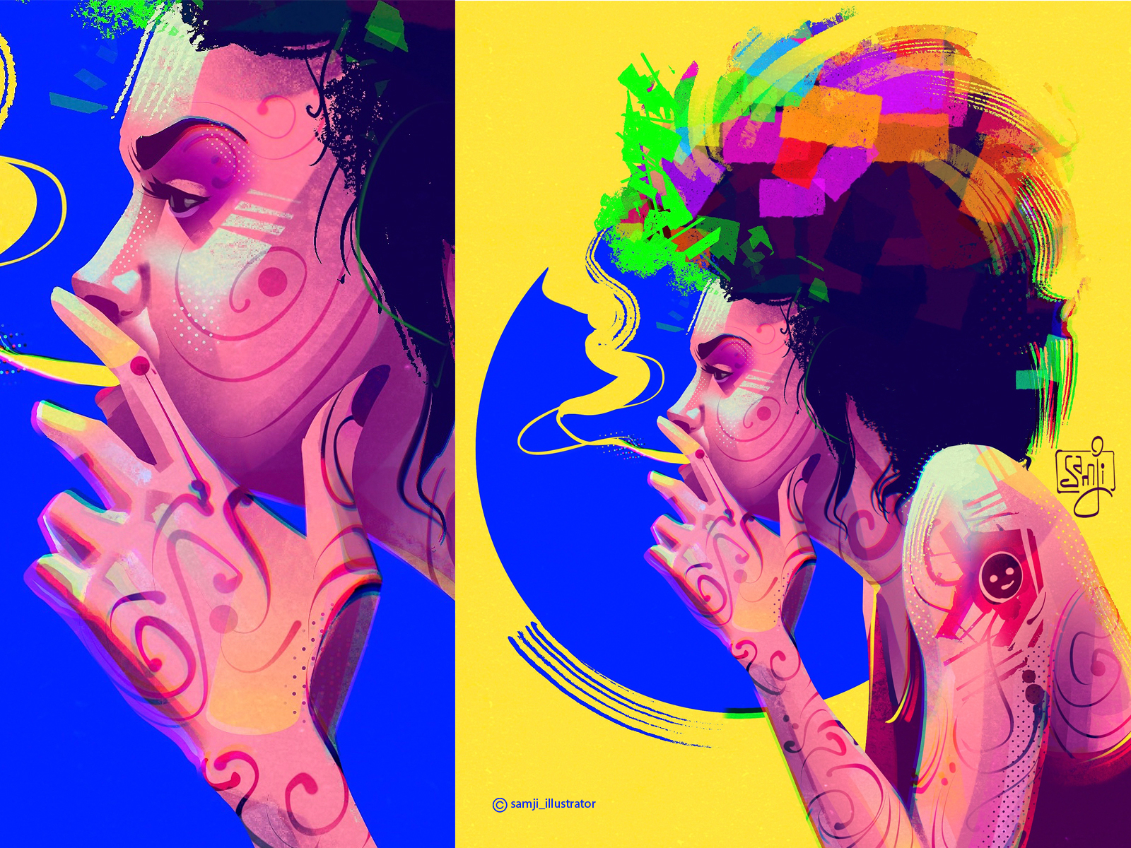 Gia By Samji_illustrator For Fireart Studio On Dribbble