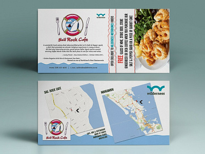 flyer Sail Rock Cafe flyer design print design
