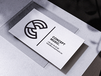 Identity | Concept Music branding business card design business cards design graphic graphic design identity logo logo design logo design branding print