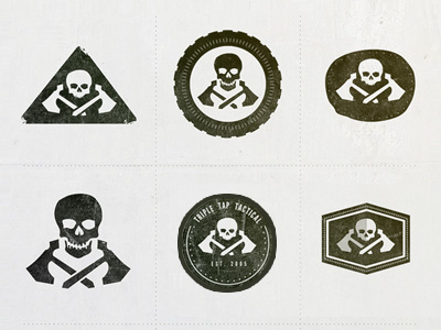 Tactical Logo Alts By Jared Laham On Dribbble