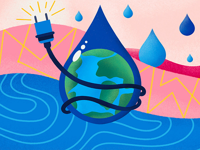 Water Energy Nexus Illustration