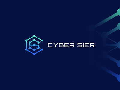 CYBER SIER MODERN DESIGN brand branding c c logo cslogo cyber cyber security identity design lettering logo logodaily logodesign logodesigner logoinspiration logomaker logos logotype modern s s logo