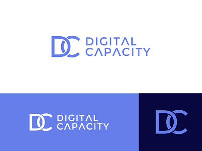digital capacity brand c clean d designer designer logo digital identity identity branding identity design initials lettering logomaker modern professional logo simple