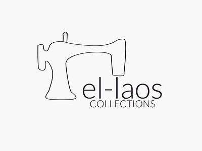 el-laos: a fasion brand branding design fashion fashion brand illustration photoshop typography vector