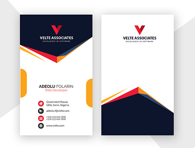 Adeolu Folarin: Business card branding business card design illustration logo photoshop typography