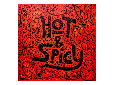 Hot Spicy Ceiling Tile ceiling tile chiles coconut cute hot hot sauce jalapenos peppers spicy taco tijuana flats toasty