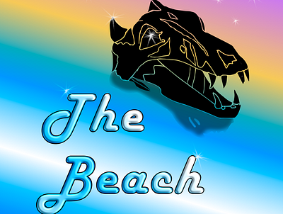 The Beach: Album Art album cover album design art direction austin texas branding graphic design illustration merch
