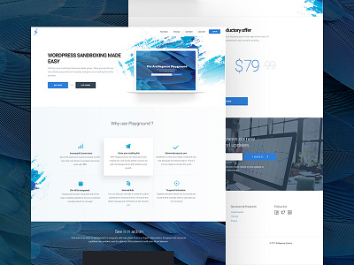 Playground Landing Page