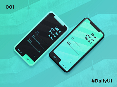 Daily UI 1 - Sign Up app dailyui dailyuichallenge design signup signup page ui ux