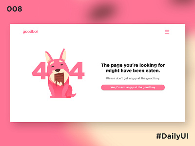 Daily UI 8 - 404 Page 404 404 error page 404 page app dailyui dailyuichallenge design ui ux vector